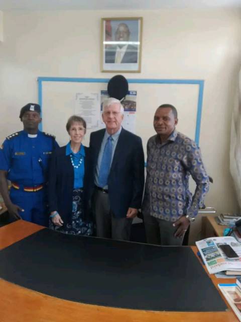 A visit and a warm welcome